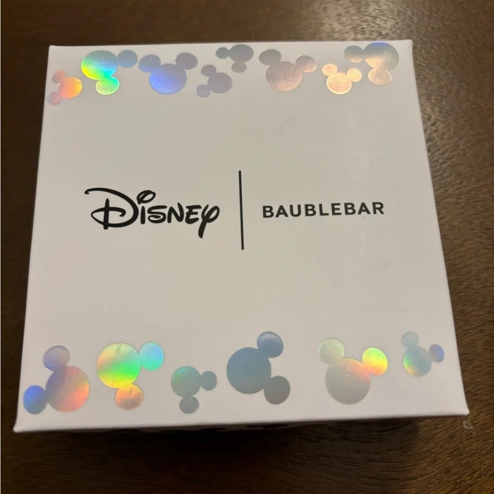 Disney x Baublebar Mickey Mouse Pavé Earrings Summer Aviator Sunglasses NIB - Picture 2 of 2